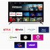 Television: VW 80 cm (32 inches) Frameless Series HD Ready Android Smart LED TV VW32S (Black)